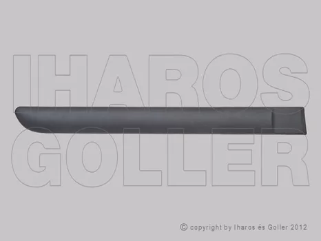 Citroen C3 2002.04.01-2009.12.31 Hátsó ajtó díszléc jobb (5ajtós) (03TM)