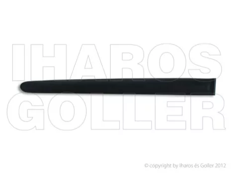 Peugeot 206 1998.09.01-2007.07.31 Hátsó ajtó díszléc bal fekete (5a/kombi) (0I8R)