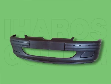 Peugeot 106 1996.03.01-2003.07.31 Első lökhárító borítás fekete (0EB4)