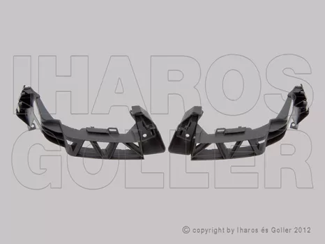 Peugeot 207 2006.06.01-2013.06.30 Hátsó lökhárító tartó bal+jobb (egybe csom.) (1D7V)