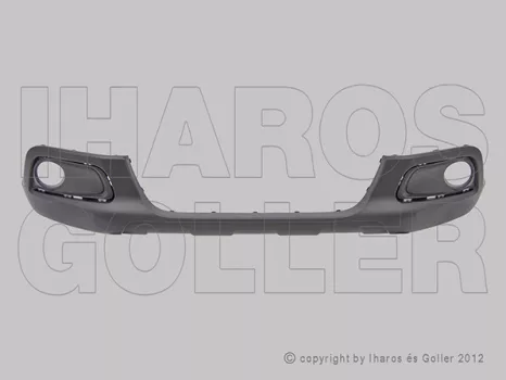 Peugeot 2008 2013.03.01-2016.03.31 Első lökhárító alsóész, szenz. jel. (17W0)