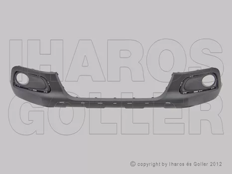 Peugeot 2008 2013.03.01-2016.03.31 Első lökh. alsóész, szenz. jel., króm dísz hely. (17W2)