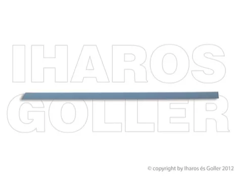 Audi A6 1997.04.01-2004.04.30 Hátsó ajtó díszléc bal, alapozott (03I8)