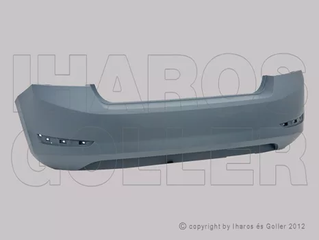 Skoda Fabia (NJ) 2018.07.30- Hátsó lökhárító alap., szenzor jel. (5 a.) * (1H5P)