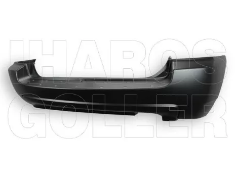 Kia Sportage Jeep 2004.08.25-2010.02.02 Hátsó lökhárító alapozott 08.3-ig, 1 kipuf.lyukas (0Y2K)