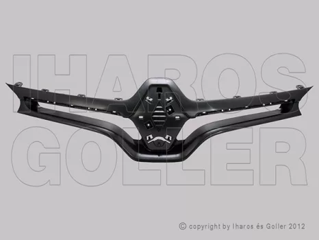 Renault Fluence 2013.01.01- Hűtődíszrács fekete (11ED)