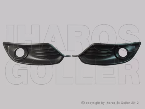 Renault Megane 2014.01.01-2016.02.01 Rács szett.e.lökh.-ba j+b, ködlámpás (3/5a.) (11WB)