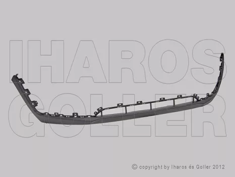 Kia Sportage Jeep 2010.06.10- Első lökhárító spoiler (02Y8)