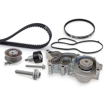 Gates vezérműszíj készlet vízpumpával VW Golf MK VI [2008-2016] Ferdehátú 1.2 TSI 1197ccm 105LE 77KW (Benzin)