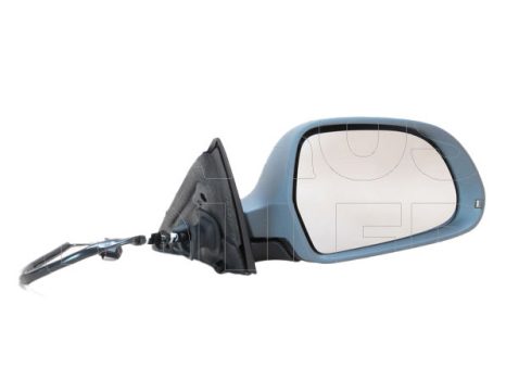 Audi A4 2007.11.01-12.01.31 Visszapillantó tükör jobb, elektromos  állítás,fűthető,domború,fényezendő, villogós(-09.05) (0V23)