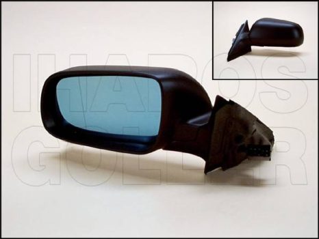 Audi A4 1994.11.01-1998.12.31 Külső tükör bal, el. áll., fűth., kék, (0DDP)