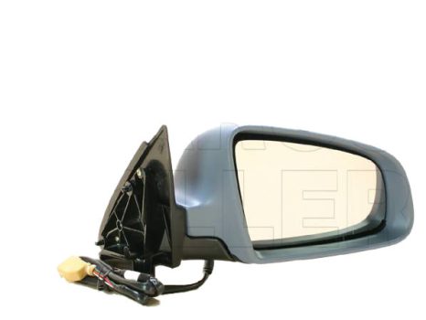 Audi A4 2004.11.01-2007.10.31 Visszapillantó tükör jobb, elektromos  állítható,fűthető,aszférikus,fényezendő (0KGF)