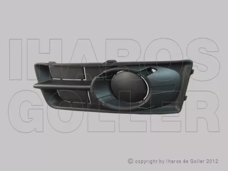 Mitsubishi Colt (Z30) 2008.10.01- Rács a lökhárítóba bal, nem ködlámpás  (1222)