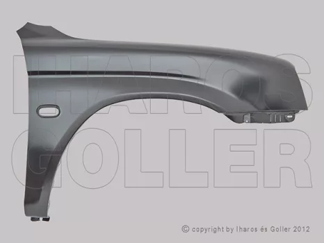 Mitsubishi L 200 (K60,70) 1996.01.01-2001.06.03 Első sárvédő jobb, oldalvillogós (0VZW)