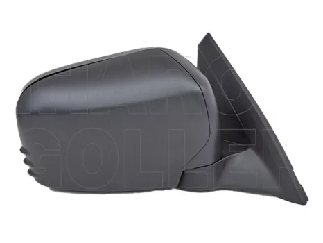 Mitsubishi L 200 (KA,KB) 2005.12.01-2014.12.31 Visszapillantó tükör jobb, kézi állítás, domború, fekete (126T)