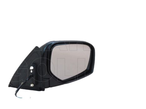 Mitsubishi L 200 (KA,KB) 2005.12.01-2014.12.31 Visszapillantó tükör jobb, domború, elektromos állítható, króm.  (0V8J)