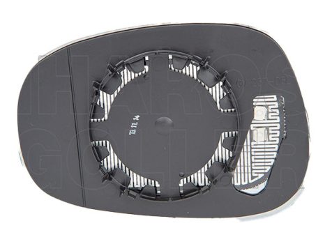 BMW 1 (E87, E81) 2007.04.01-2011.05.31 Tükörlap cserélhető bal, aszférikus, fűthető, kék (0439)