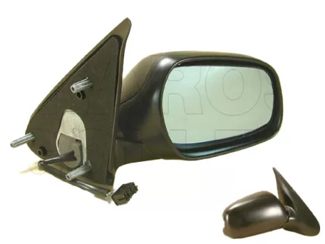 Citroen Xsara 1997.11.01-2000.10.31 Visszapillantó tükör jobb, elektromos  állítás, fűthető, domború kék (0IP2)