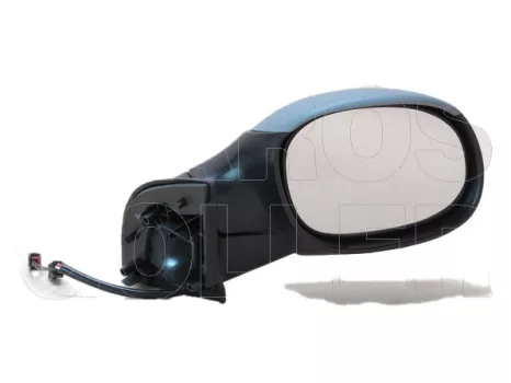 Citroen C3 2002.04.01-2009.12.31 Visszapillantó tükör jobb, elektromos  állítható,fűthető,fényezendő,hőmérős (0YVH)