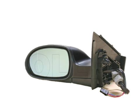 Citroen C5 2000.10.01-2004.09.30 Visszapillantó tükör bal, elektromos  állítható, fűthető, aszférikus (0HFC)