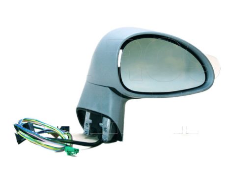 Citroen C4 2004.11.01-2008.08.01 Visszapillantó tükör jobb,elektromos  állítás,domború,fűthető,fényezendő,hőmérős ,behajtható.,villogós (0PZJ)