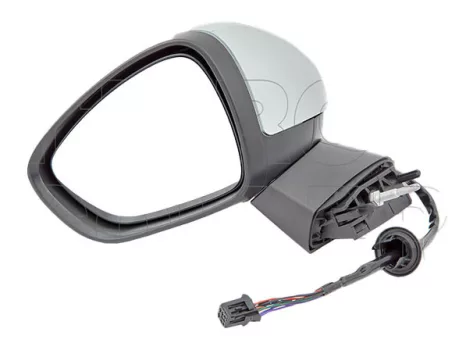 Citroen C4 2008.10.01-2010.09.30 Visszapillantó tükör bal elektromos  állítás, domború, fűthető, fényezendő, villogós, (14UE)