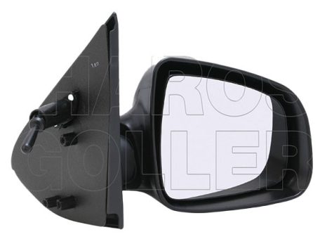 Dacia Logan 2012.10.01-2017.08.01 Visszapillantó tükör jobb, bowdenes állítható (0X9W)