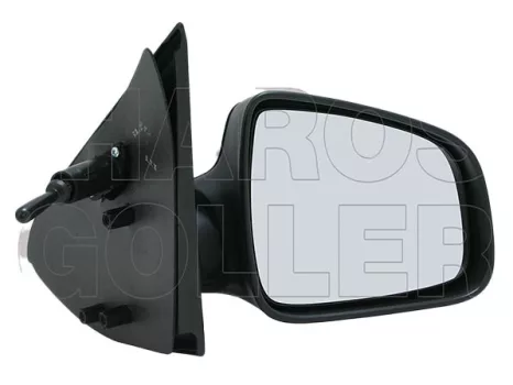 Dacia Logan 2012.10.01-2017.08.01 Visszapillantó tükör jobb, bowdenesállítható, domború, fényezendő (0X9Z)