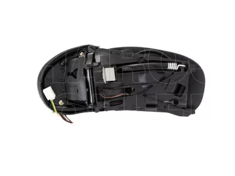 Mercedes C (W203) 2000.06.01-2006.12.31 Visszapillantó tükör bal, elektromos  állítás, fűthető, villogós, elektromos behajtható.(9 pól.) (0XS0)