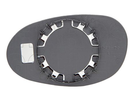 Smart ForTwo 1997.01.01-2007.02.28 Tükörlap cserélhető jobb, domború (10GT)