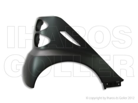 Smart ForTwo 2007.03.01-2014.11.01 Hátsó sárvédő jobb (18FG)