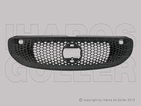 Smart ForTwo 2014.12.01- Hűtődíszrács fekete (15T7)