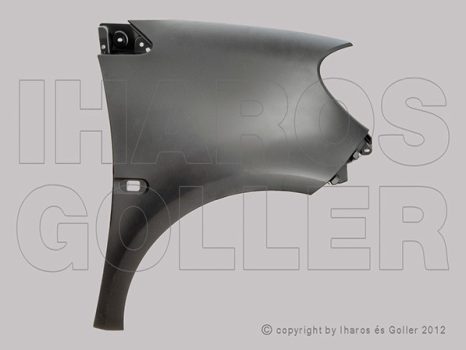 Smart ForTwo 2014.12.01- Első sárvédő jobb műanyag (18AI)