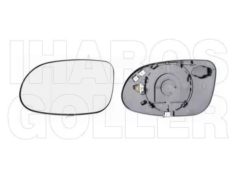 Mercedes A (W168) 1997.10.01-2001.04.30 Tükörlap cserélhető bal, aszf, fűthető (0XH7)