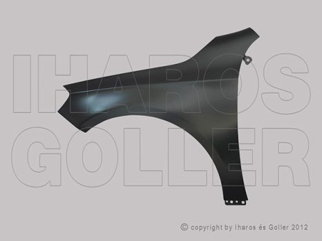 Mercedes A (W176) 2012.09.01- Első sárvédő bal, nem oldalvillogós (alu.)  (18FA)