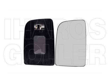 Mercedes Sprinter (W906) 2006.06.01-2013.09.07 Tükörlap bal, domború, fűthető, kerek felf. (nagy) (0S3R)