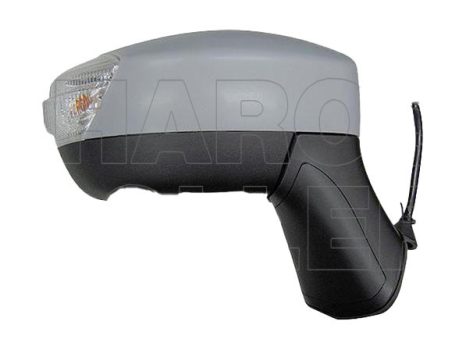 Ford Kuga 2008.05.01-2012.12.31. Visszapillantó tükör jobb, elektromos  állítás, villogós, parkolófény , fűthető,,fényezendő  (0XCF)