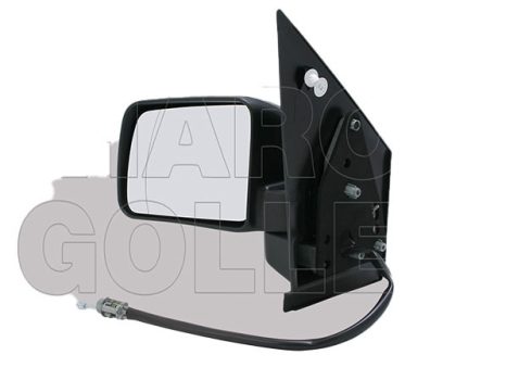 Ford Transit Connect-Tourneo 2009.04.01-2013.09.29 Visszapillantó tükör bal, bowdenes állítható, aszférikus (szgk.) (09MF)