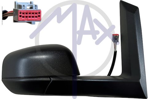 Ford Transit Connect-Tourneo 2018.05.28- Visszapillantó tükör jobb elektromos  állítás aszférikus fűthető kis házas (220B)