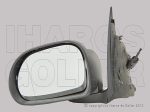   Fiat 500L 2012.03.06-2017.05.01 Visszapillantó tükör bal, bowd., fényezhető, aszférikus (10PN)