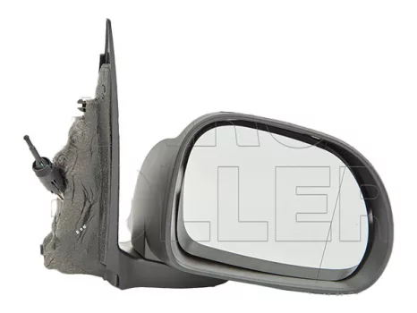 Fiat 500L 2012.03.06-2017.05.01 Visszapillantó tükör jobb, bowdenes, fényezhető, hőmérős , domború (10PP)