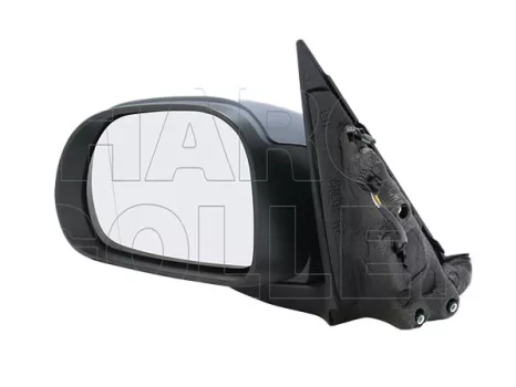 Fiat 500L 2012.03.06-2017.05.01 Visszapillantó tükör bal, alapozott, elektromos  állítás, aszférikus, fűthető (05WL)