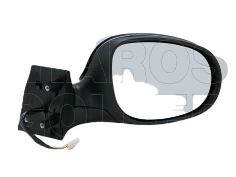 Fiat Idea 2003.01.01-2011.02.28 Visszapillantó tükör jobb, elektromos  állítás, domború, fűthető, fényezendő (08VY)