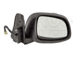   Fiat Sedici 2006.05.01-2009.07.01 Visszapillantó tükör jobb, elektromos  állítás,domború fűthető fényezendő (szögl.csatl.) (0TN4)