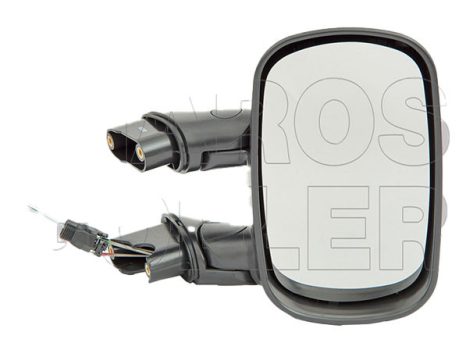 Fiat Doblo 2001.01.01-2005.09.30 Visszapillantó tükör jobb, bowdenes állítható, domború (10PZ)