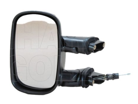 Fiat Doblo 2001.01.01-2005.09.30 Visszapillantó tükör bal, bowdenes állítható, fényezendő (0UV2)