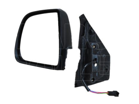 Fiat Doblo 2009.09.01-2014.12.31 Visszapillantó tükör bal, elektromos  állítás domború villogós fűthető fényezendő (szgk) (041Y)