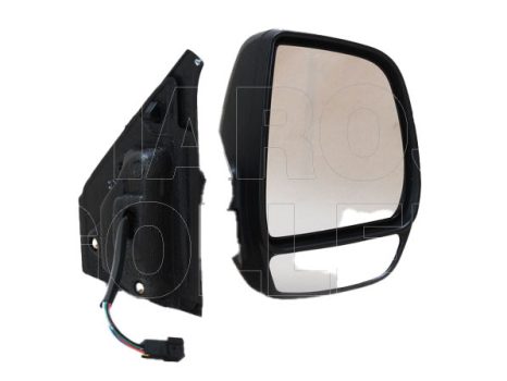 Fiat Doblo 2009.09.01-2014.12.31 Visszapillantó tükör jobb, elektromos  állításdomborúvillogós fűthető fényezendő hőmérős  (tgk) (041V)
