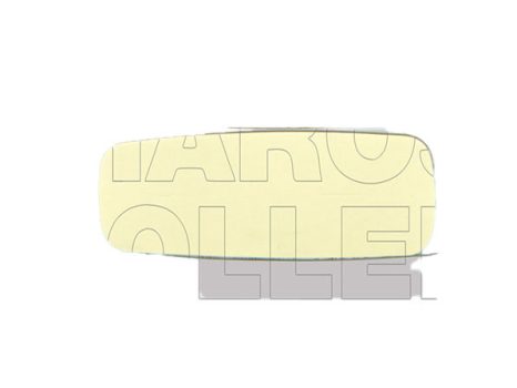 Fiat Doblo 2009.09.01-2014.12.31 Tükörlap cserélhető jobb, domború, alsó (156Z)