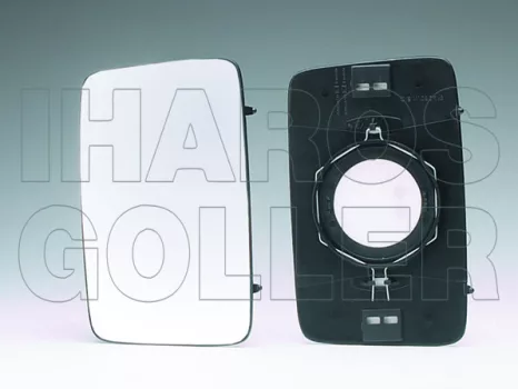 Citroen C25 1981.11.01-1994.02.28 Tükörlap cserélhető bal-jobb, fehér, domború(-99) (0BLT)